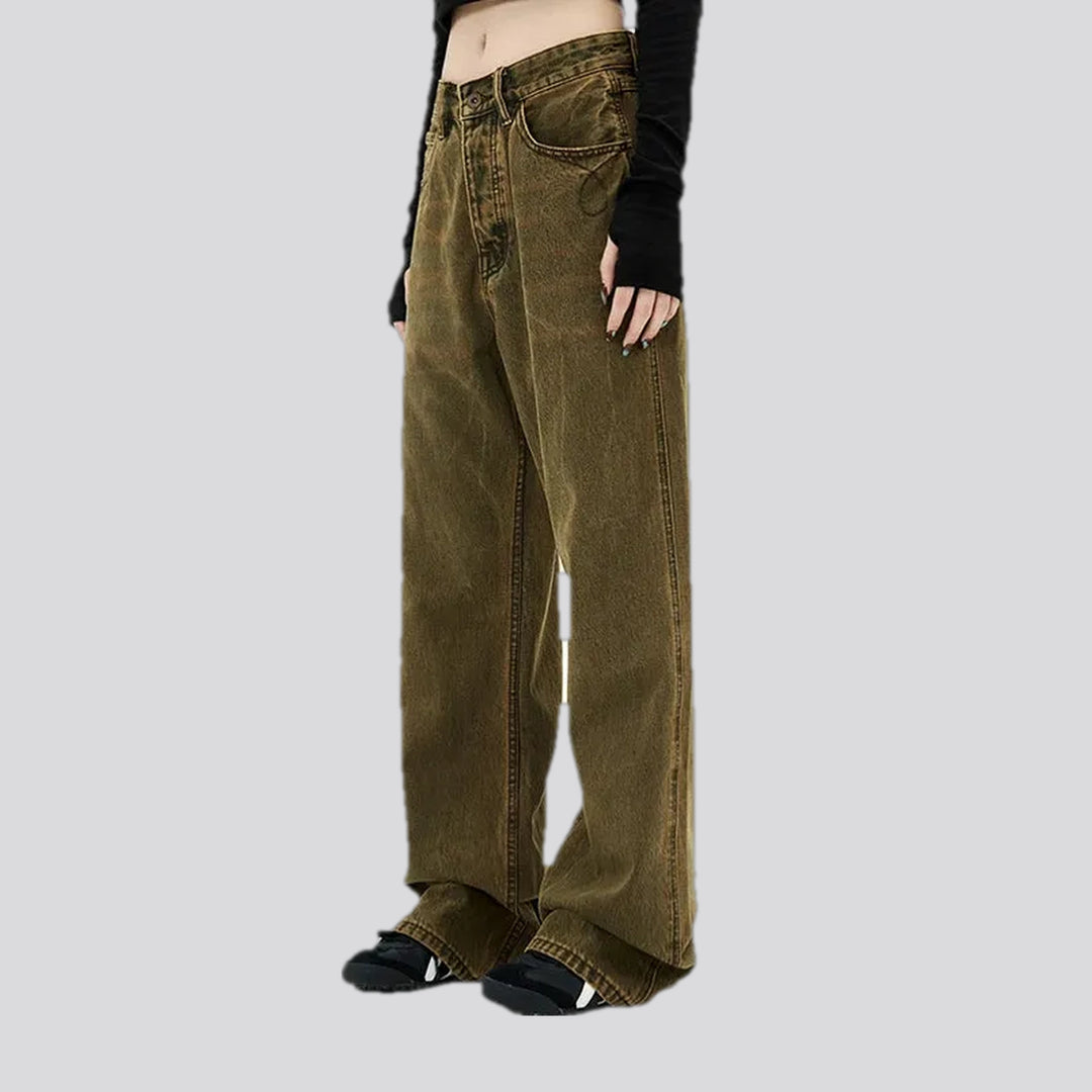 Boho slouchy vintage men's jeans